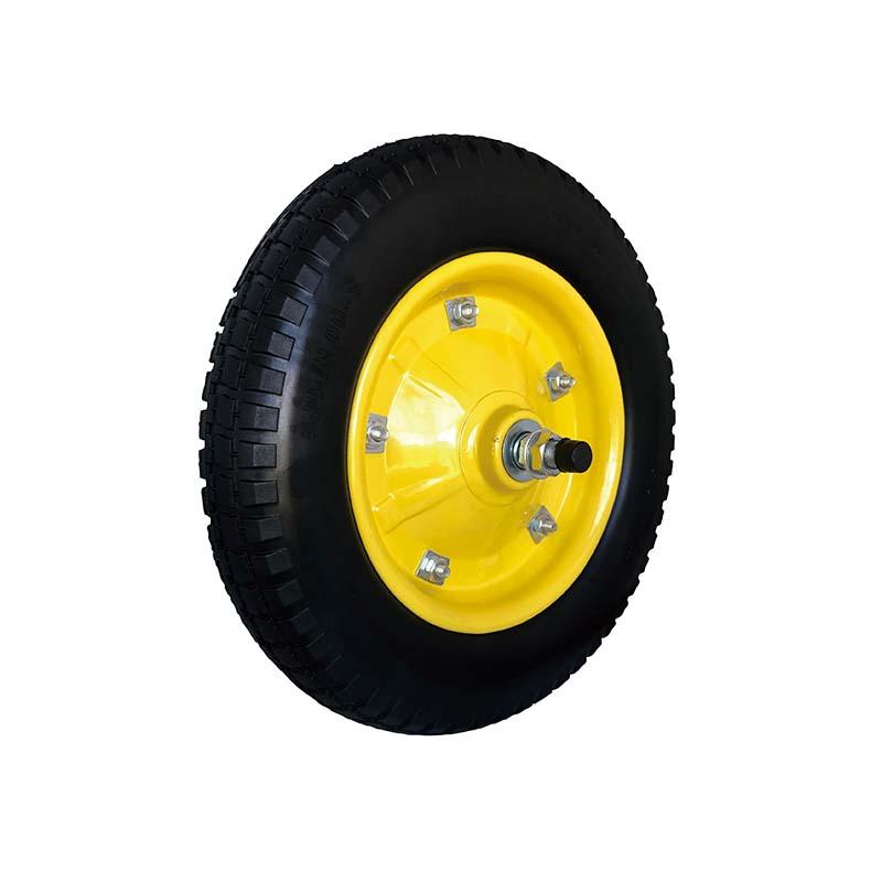 一輪車用タイヤ ソフトノーパンクタイヤ 13インチ SR-1302-PUYB 5本 マツモト 替タイヤ 運搬機器 農業 園芸 ガーデニング カ園 個人宅配送不可 代引不可 | 