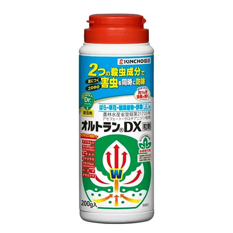 殺虫剤 オルトランDX粒剤 200g 60本 農薬 KINCHO園芸 殺虫 粒剤 害虫対策 防除 園芸 ガーデニング カ園 個人宅配送不可 代引不可 | 