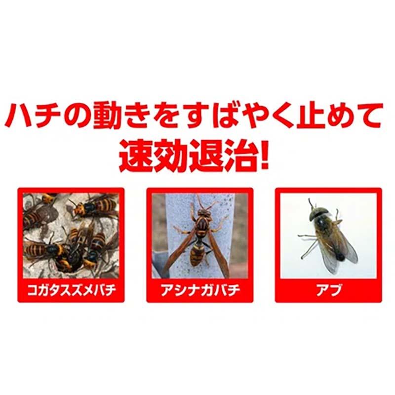 殺虫剤 スズメバチエアゾール 480ml 24本 KINCHO園芸 不快害虫対策 ハチ スズメバチ 殺虫 園芸 ガーデニング カ園 個人宅配送不可 代引不可_2