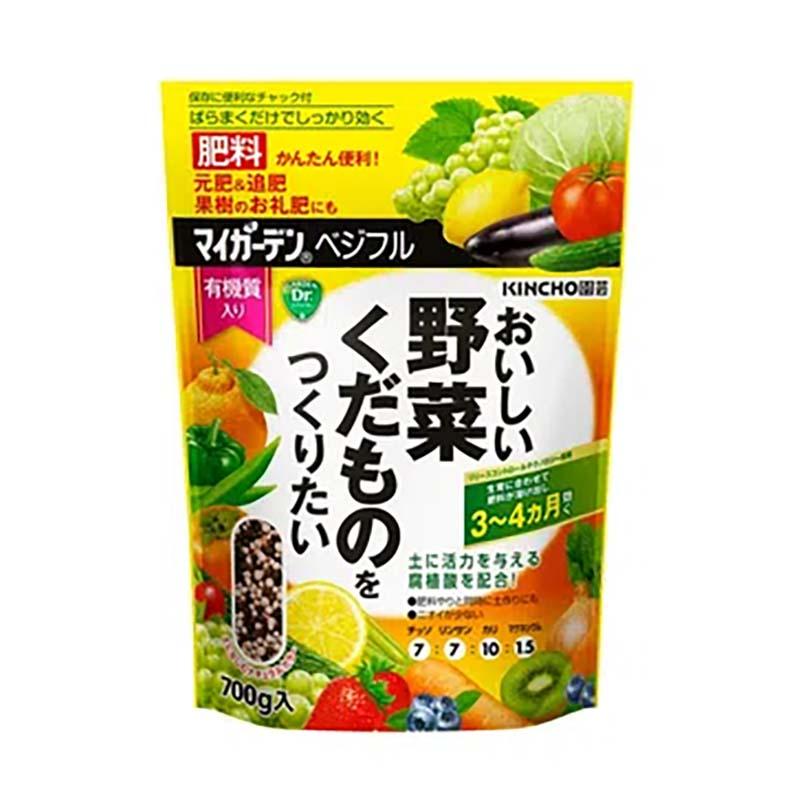 肥料 マイガーデン ベジフル 700g 20個 KINCHO園芸 元肥 追肥 農業 園芸 ガーデニング カ園 個人宅配送不可 代引不可 | 
