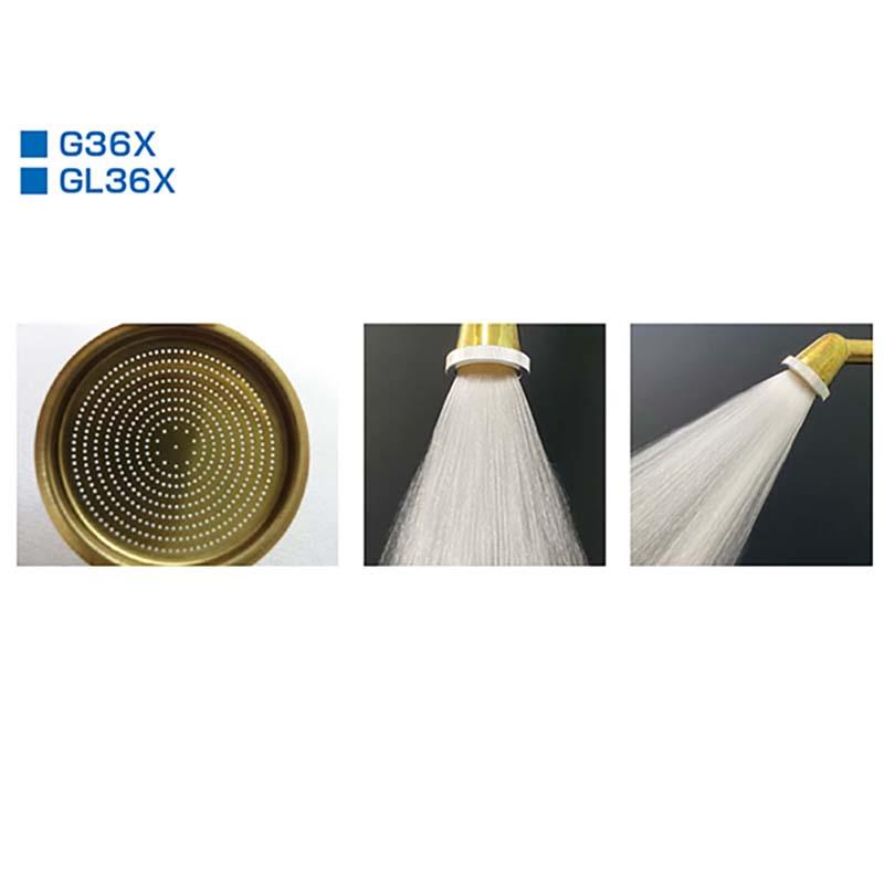 散水ノズル ZETTO ナノバブル搭載ノズル G36X 替板式 水空間 散水 ノズル 園芸 農業 散水用品 代引不可 |  | 01