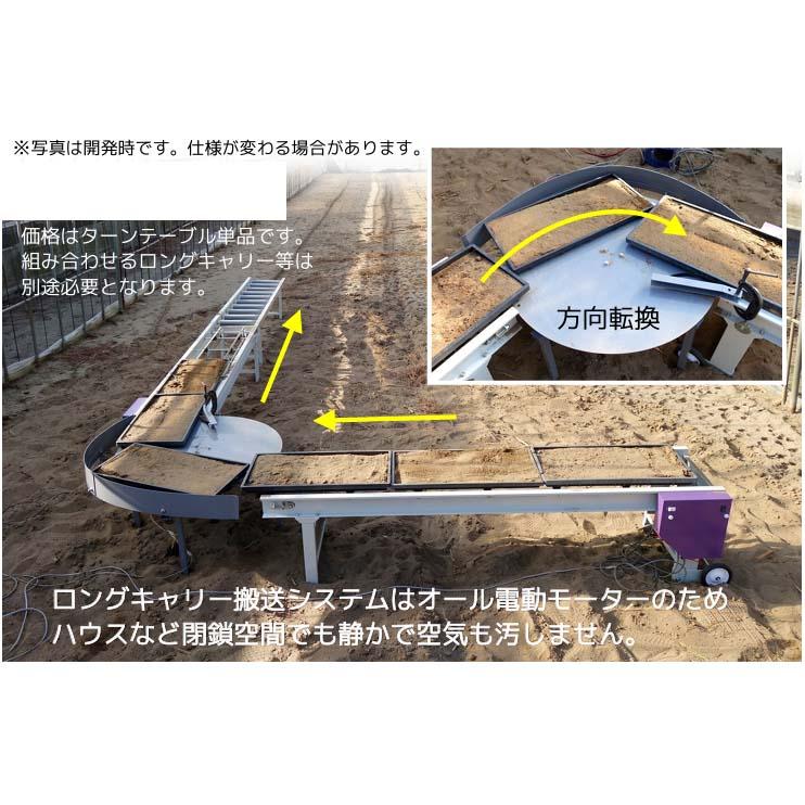 ロングキャリー用 ターンテーブル T3-75 美善 bizen 苗箱 ベルト搬送装置 運搬 搬送 代引不可 |  | 01