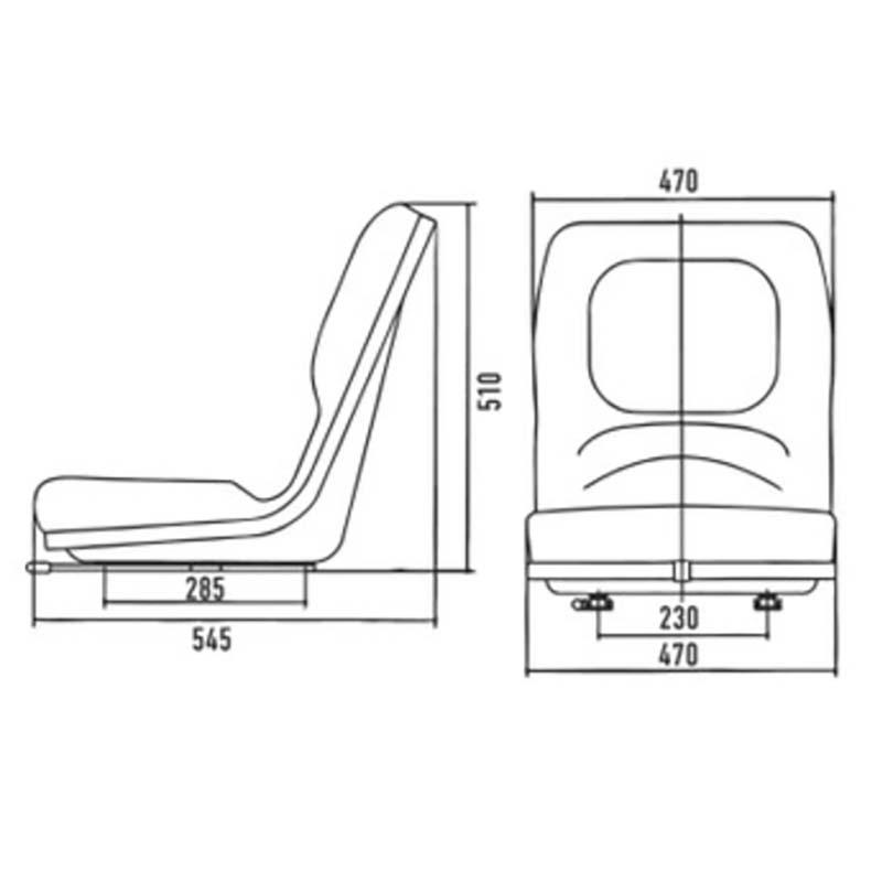 オペレーターシート SN3A スライドレール付 424-00-0000-2 マクシス Maxis 農業機械用 オK 個人宅配送不可 代引不可 |  | 01