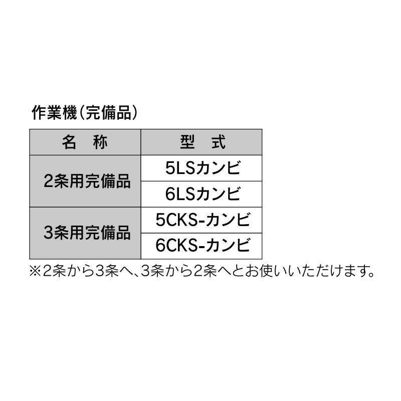 部品のみ 2条用完備品 5LSカンビ 大竹製作所 除草機 部品 田んぼ 中耕 除草 オK 個人宅配送不可 代引不可 |  | 01