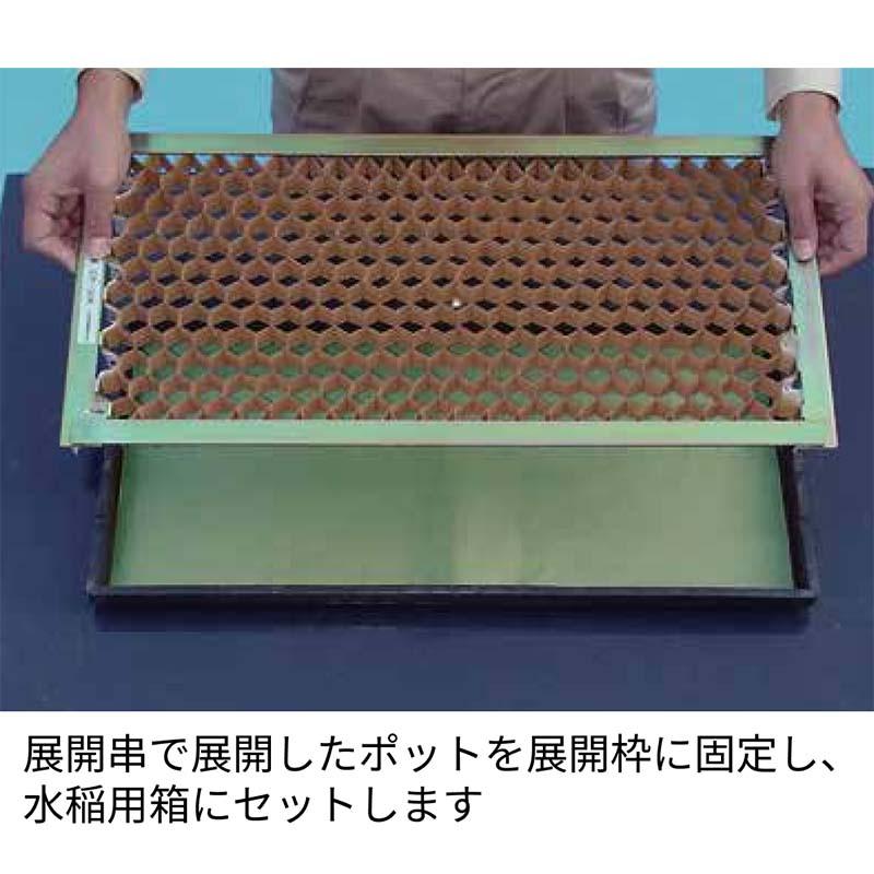 展開枠 R-5(684)K 枠のみ チェーンポット用 ペーパーポット用 R-5(684) 播種 種まき 展開 枠 ニッテン 日本甜菜製糖 タS 個人宅配送不可 代引不可 |  | 02