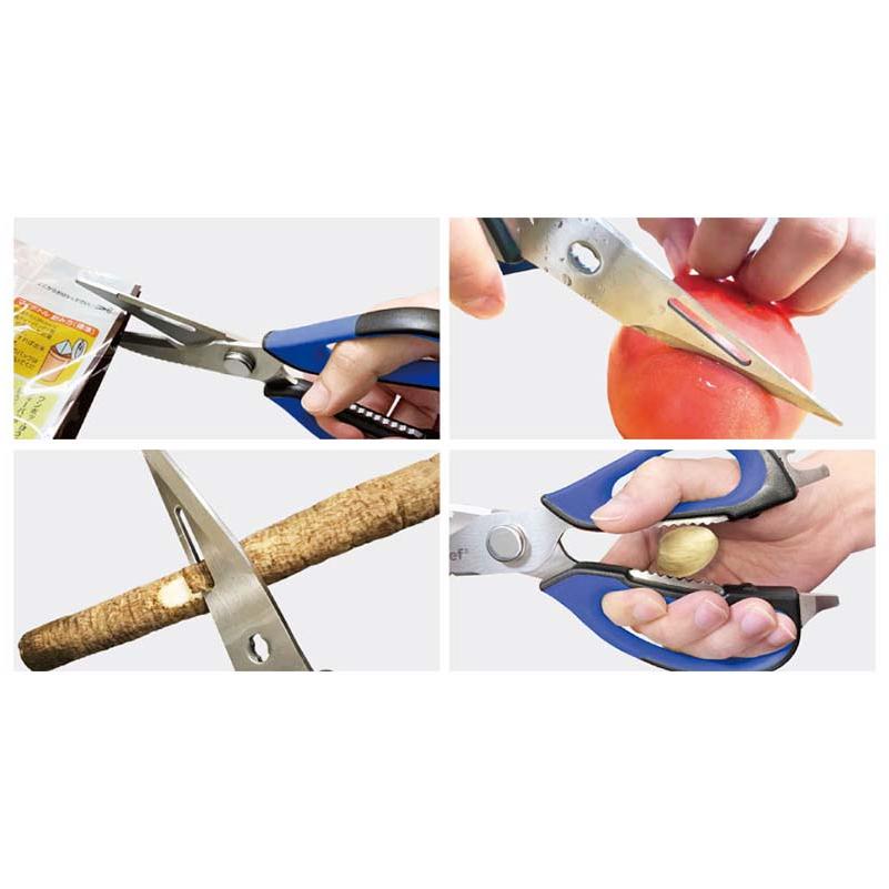 ハサミ TH ステンレス マルチカット 8 MCE-230 401122 片山利器 はさみ 鋏 多機能 キャップ付 工具 道具 三冨D |  | 01