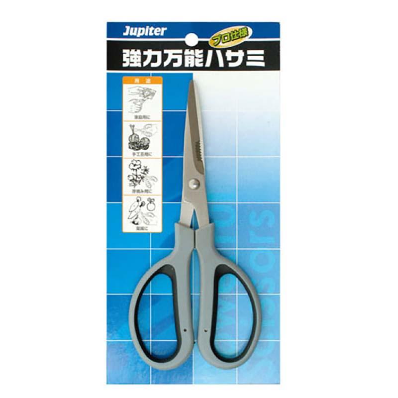 ハサミ JP 強力万能ハサミ 180mm 400630 片山利器 プロ仕様 万能ハサミ はさみ 鋏 工作 工具 道具 三冨D |  | 01
