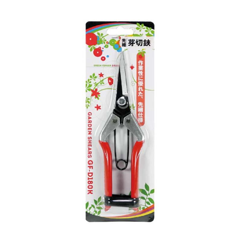 園芸鋏 GF-DX 先細芽切鋏 180mm D180K 601720 片山利器 はさみ 鋏 ハサミ 芽切 園芸 工具 道具 三冨D |  | 01