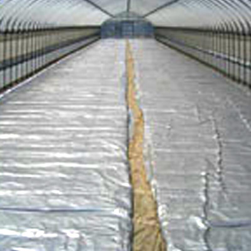 シルバーホッカ 2.3×50m 水稲育苗用保温シート 不織布 岩谷マテリアル
