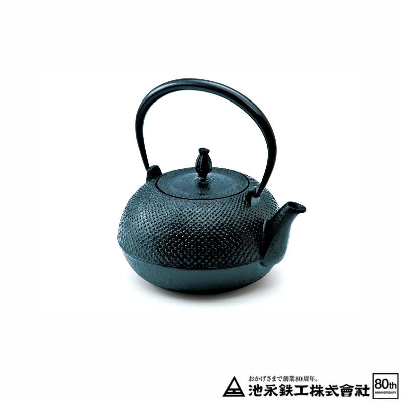 南部鉄瓶 希 (のぞみ) IH対応 池永鉄工 南部池永 約1.4L 鉄瓶 鉄分