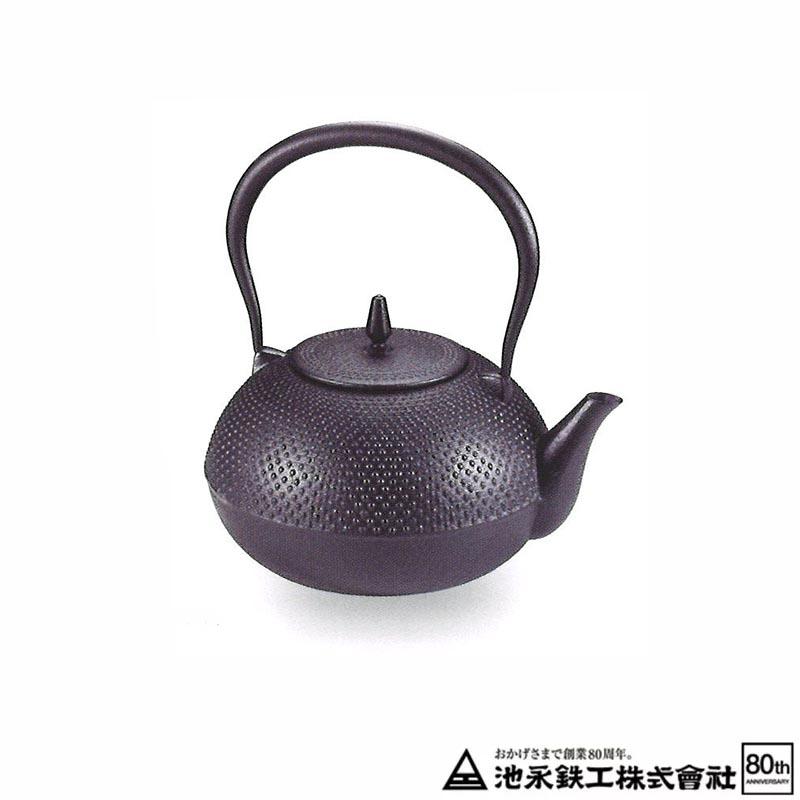 南部鉄瓶　池永鉄工 南部鉄瓶 梔子 (くちなし) 大 池永鉄工 南部池永 約1.6L 鉄瓶