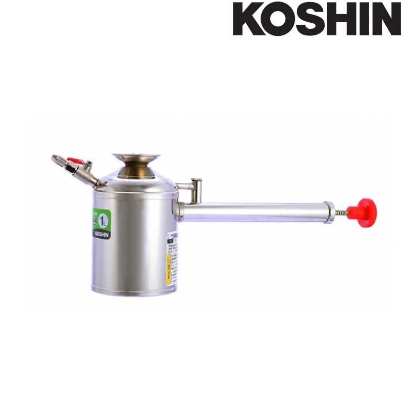 ステンレス噴霧器 Ss 1 タンク容量1l 自在一頭口噴口 重量0 5kg 工進 Koshin
