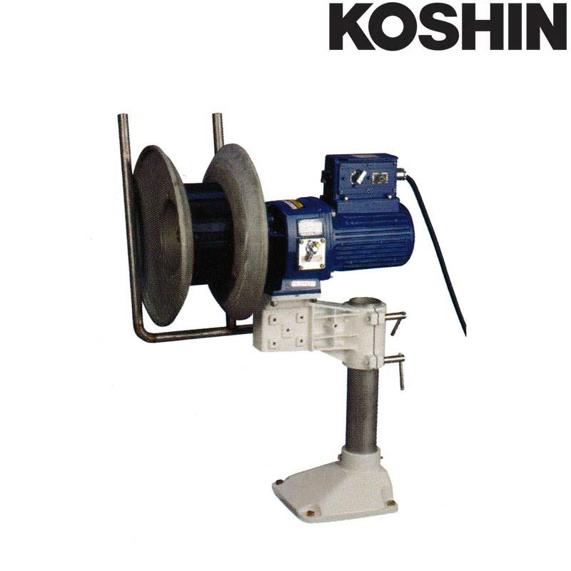 船舶用ウインチ マグローラー MR-2512 250W DC-12V 重量36kg 工進