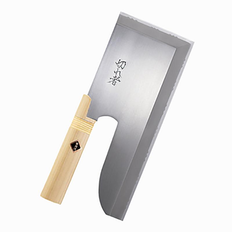 本格的麺切包丁 A-1048 豊稔企販 切れ者高級ステンレス鋼麺切包丁270mm