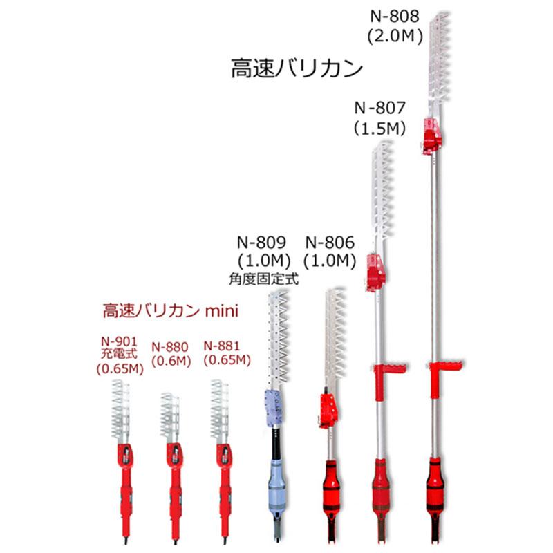 ニシガキ工業 高速バリカン替刃 ミニ 10枚刃 N-882-1 ニシガキ工業株式