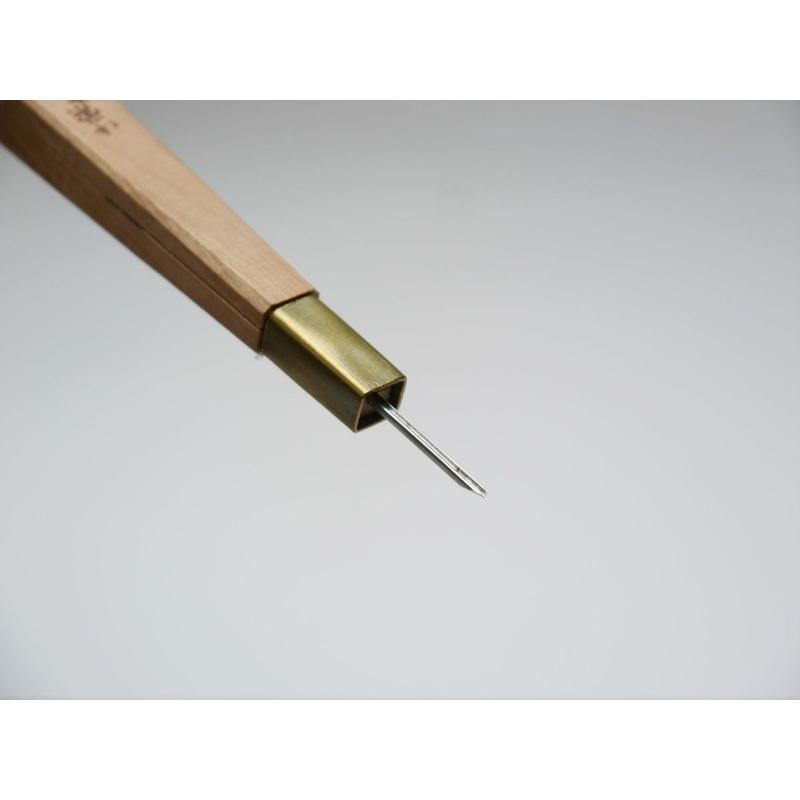 メール便 彫刻刀 版画刀 極細丸 0.5mm 木版画 ハイス 刃物 職人