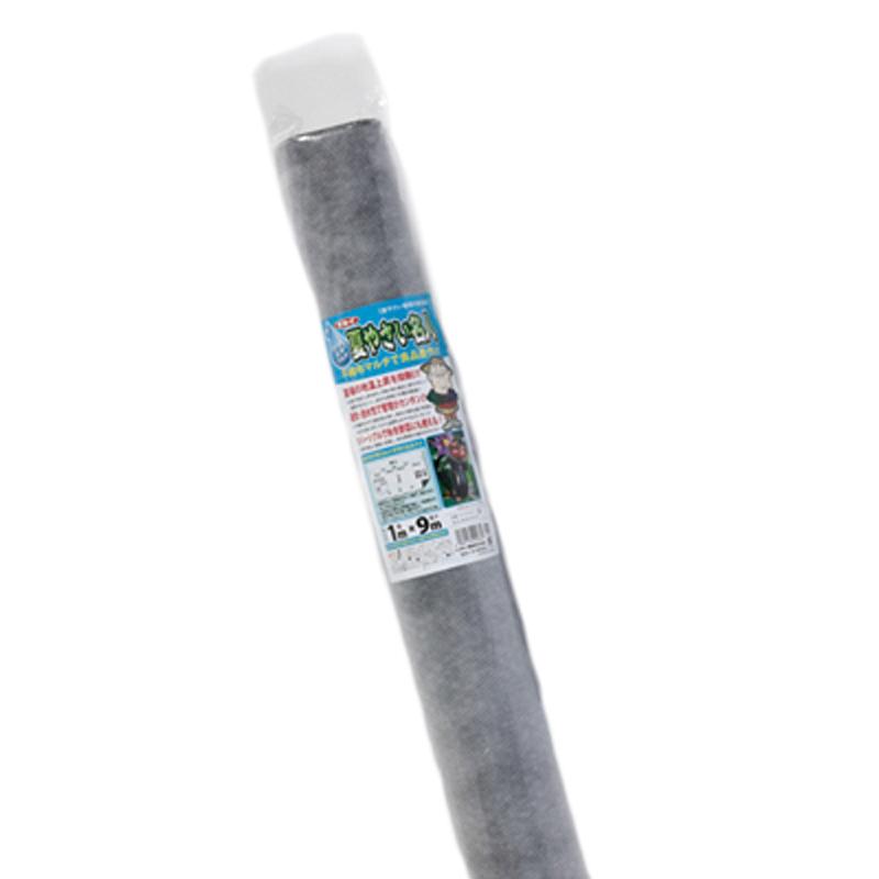 10本 タキイ不織布マルチ 夏やさい名人 白黒 1m×9m 条間20cm 株間40cm