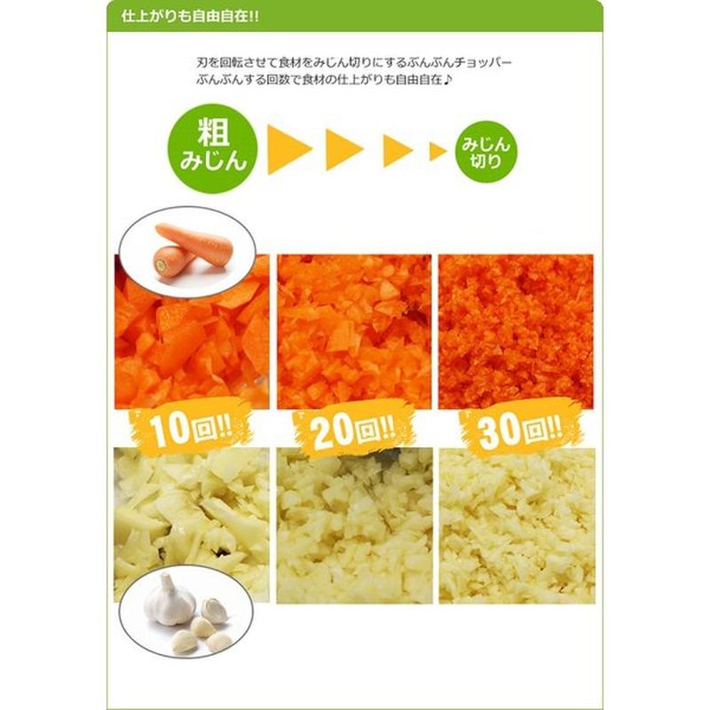 ぶんぶんチョッパー5 900ml 保存蓋 ウィスク付 BBC-21