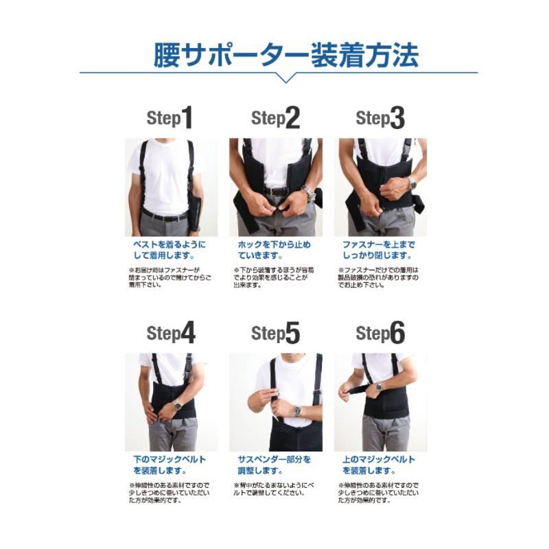 ワーキングパワースーツ WAPSBK00SS アトリエケー サポーター 男女兼用 中腰 腰痛 持ち上げ 肉体労働 補助 負担 軽減 農業 現場 土木 建設 作業 三冨 D |  | 08