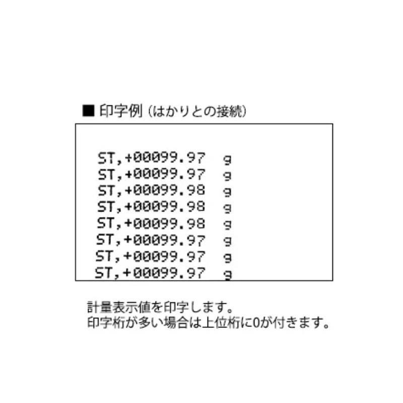 A&D ミニプリンタ AD-8126 ドットインパクト方式 計測 計測器 計量 測量 測定 電子 デジタル エーアンドディー 宇N 代引不可の画像