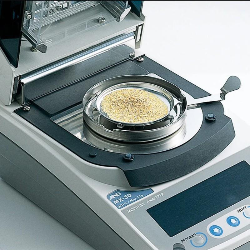 A&D 加熱乾燥式水分計 MF-50 ひょう量 51g 計測 計測器 計量 測量 測定 電子 デジタル エーアンドディー 宇N 代引不可の画像