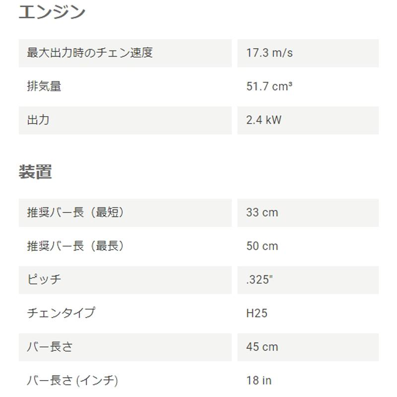 エンジン式チェンソー 353 45cm 18RT ハスクバーナ Husqvarna エンジン式チェンソー 353 45cm 18RT ハスクバーナ Husqvarna