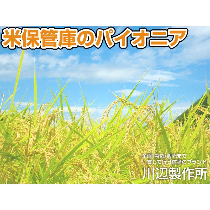 総桐米保管庫 6俵用 30kg入袋で12袋 KN-06 風穴通気孔付 組立式 川辺