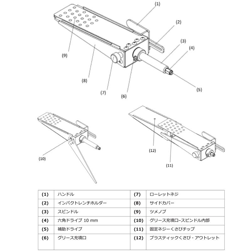 BaSt-Ing 特殊 くさび VAL FIX BA91198 バスティング 可動 効率的 伐倒