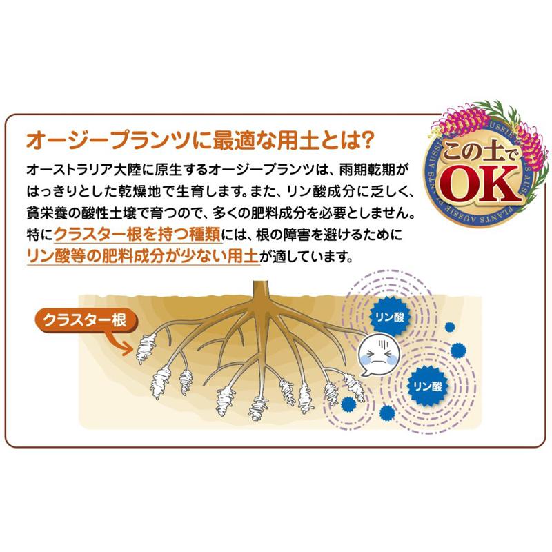 4袋 培養土 オージープランツの土 12L 花ごころ 赤玉土 配合 園芸 菜園