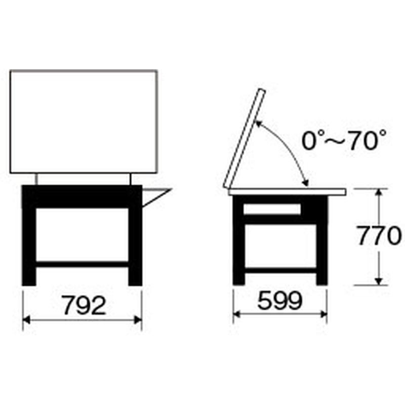 【受け渡し4/26まで】A1製図台 A1対応 製図台(金沢工業大学) 【公式通販】