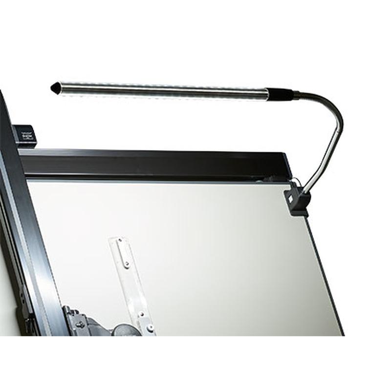 【美品】製図用ランプ ドラフライト　匿名送料込 LEDライト ドラフライト 万力型 LE-20 MUTOH 武藤工業 ライト 電灯