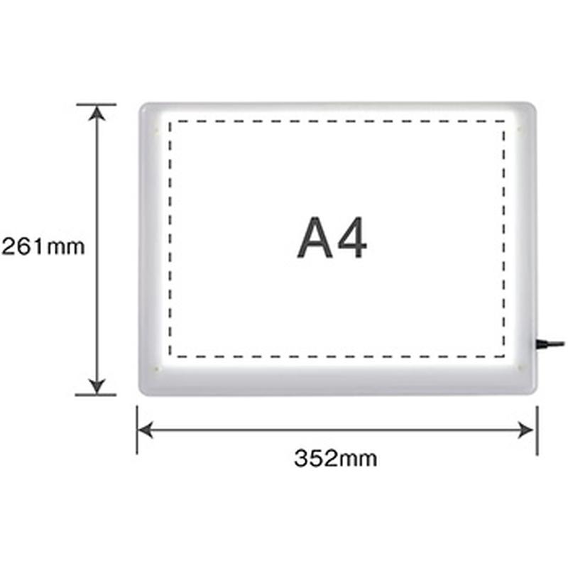 SLT-A4C トレース台 武藤工業 トレース台 LightBoard A4サイズ SLT-A4C : 生活計量(ライフ