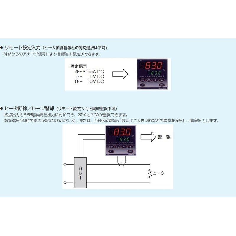 ディジタル調節計 SR83-1I-N-90-1000000 シマデン 96×111mm SV設定2点 