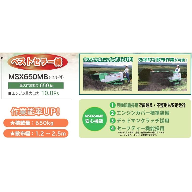 自走式マニアローダ マキタロウ MSX650MB アテックス atex 2780×1805