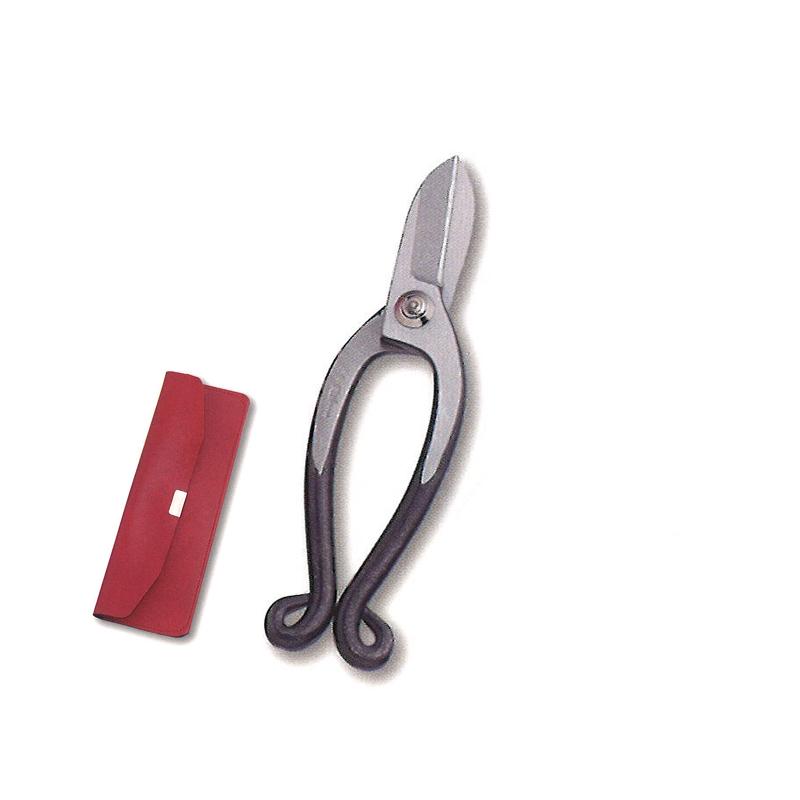 メール便 池の坊鋏 ケース付 越乃興三 ヌワール 黒染め 2010B 剪定鋏