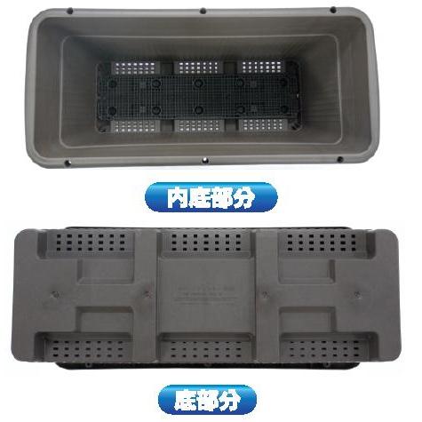 安全興業 7個 AZ ベジプランター深型 690 緑 国産 プランター 植木鉢