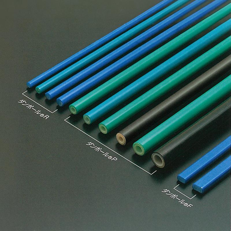 100本 ダンポールR マルE55 Eブルー 長さ 1.8m × 太さ 5.5mm 農業資材  