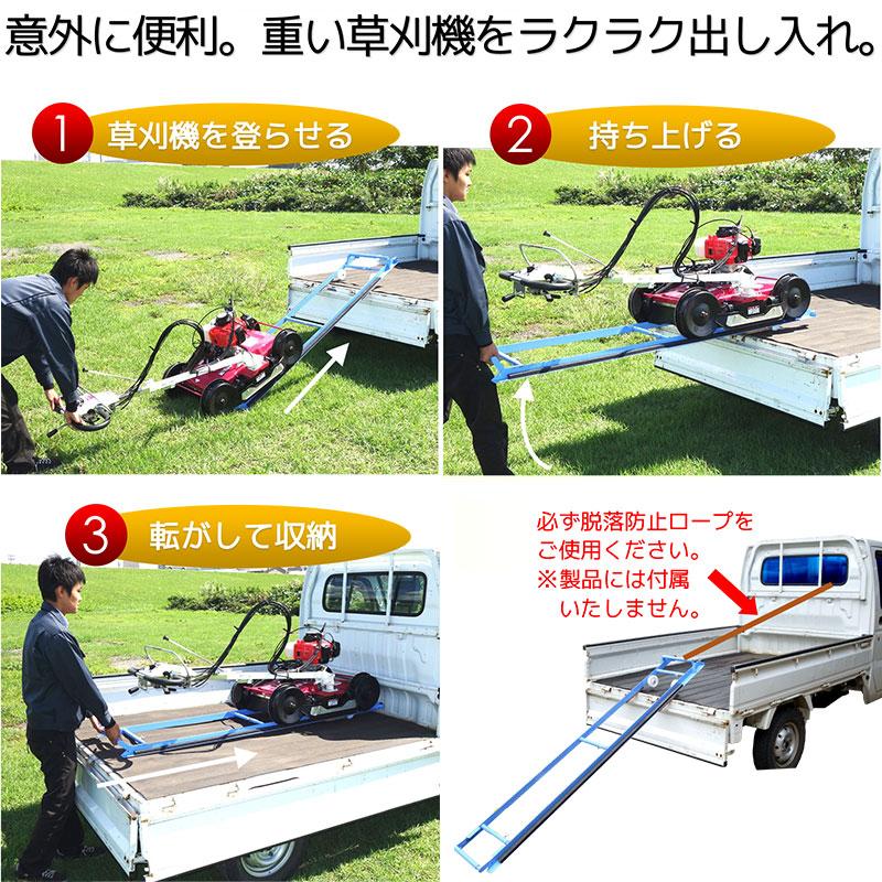 畦草刈機昇降レール のぼレール SSKB-103 美善 bizen 法面草刈機