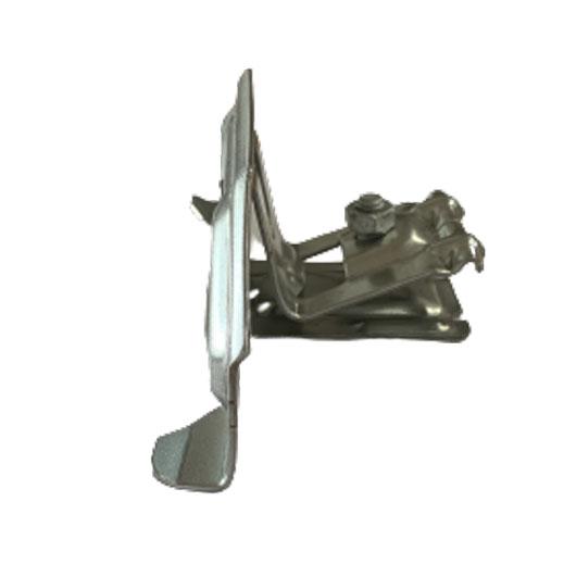 雪止金具 きたぐに 横葺 シングル後付 40個入 Z-11 高耐食溶融メッキ鋼板 180mm アMDs_2