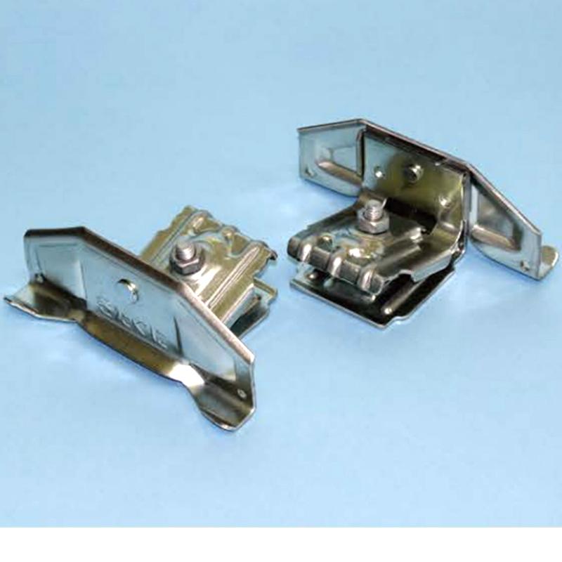 雪止金具 きたぐに 横葺 40個入 カラー2色 シングル後付 Z-12 高耐食性