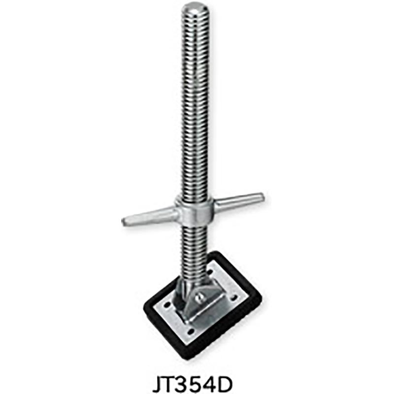 チルト ジャッキ ベース 直径42.7-48.6mm用 JT354D 5本入 ゴム 付 枠組