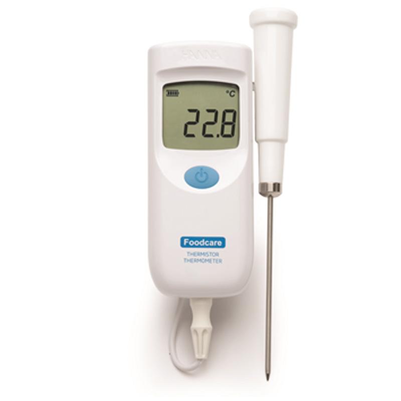 割引 食品向け温度計 代引不可 カ施 ハンナ 電極 衛生的 計測 測定 防水型 93501 HI 電子計測器、電子計量器