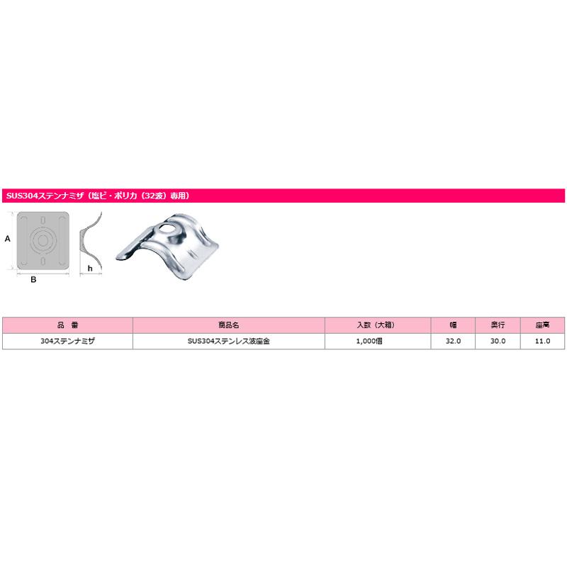 塩ビ　ポリカ　32波　SUS304ステンレス波座金　304ステンナミザ　yamahiro　専用　1000個　アミD