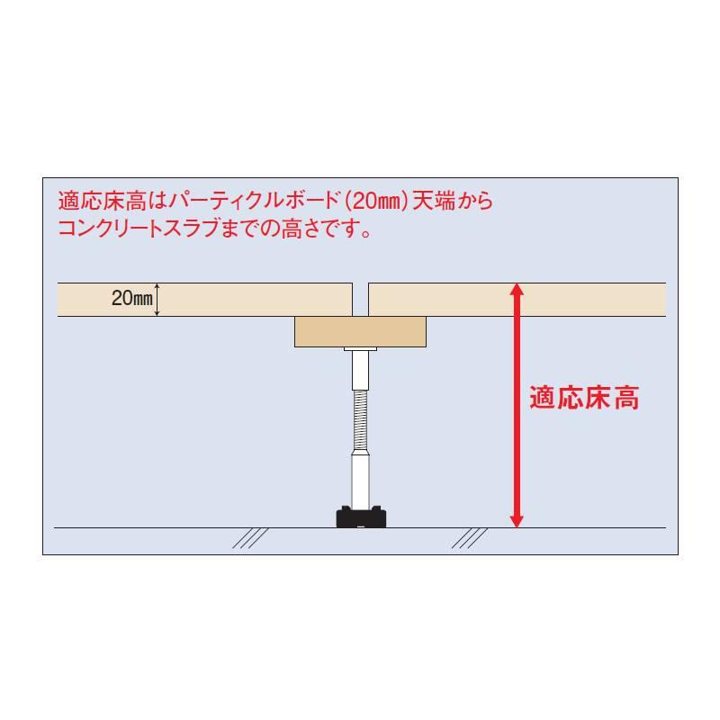 万協フロア 脚 ピッチ 楽天市場 万協フロアー 支持脚の通販