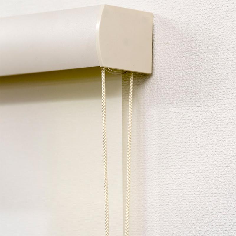 ロールスクリーン エクシブ 防炎タイプ 無地 幅x高さ 遮光 165×220cm カラー2種類 ブラインド 簡単取付 フルネス Lク 代引不可