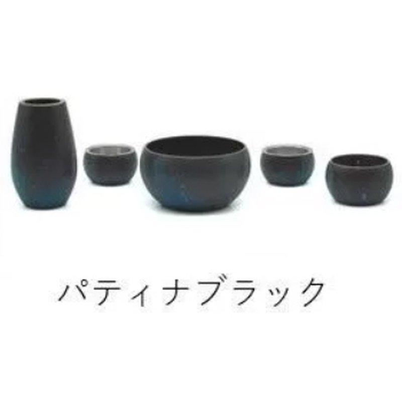 OLIVIA EDEL 5具足 2.6寸 パティナブラック ルストシルバー サルファイトブラウン 仏具 後飾り 葬祭 用品 仏前 日本製 葬祭 慰霊 葬儀 ハK 代引不可
