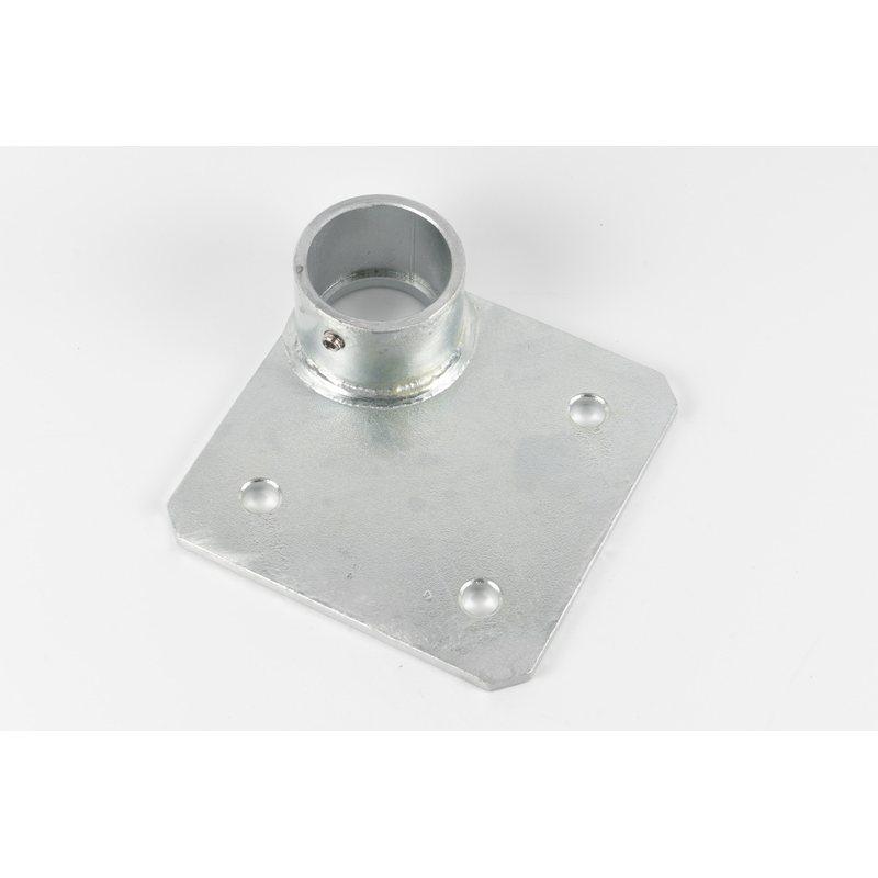 単管パイプ継手 ベース金具 重量用スクエア型ベース コーナー Z-15-1CB 5個入 野外専用 Zタイプ 48.6用単管ビス止めジョイント かん太 J工 産直 代引不可_2