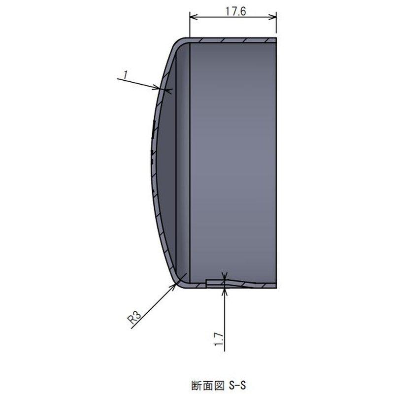 単管パイプ継手 単管パイプ用ステンレスキャップ 11-1C-48.6 250個入 標準 48.6用単管ビス止めジョイント DIY 接続 結合 かん太 J工 産直 代引不可_4