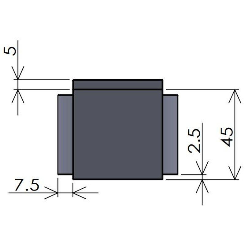 単管パイプ継手 45mm 垂木留 直交 Z-45-TX 48個入 野外専用 Zタイプ 48.6用単管ビス止めジョイント DIY 接続 結合 かん太 J工 産直 代引不可