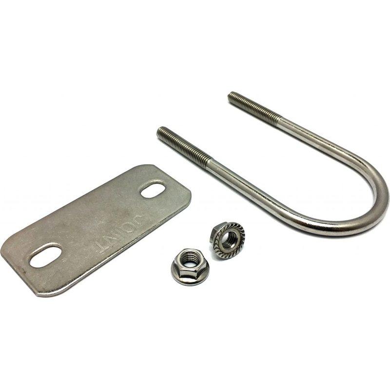 太陽光金具 パネル厚 50mm 中間取付金具 29-UW-20-50 14個入 48.6用単管ビス止めジョイント DIY 接続 結合 かん太 J工 産直 代引不可_1